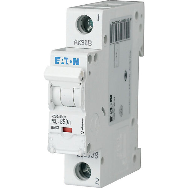 Eaton LS-Schalter m.Beschrift. B 50A, 1p PXL-B50/1